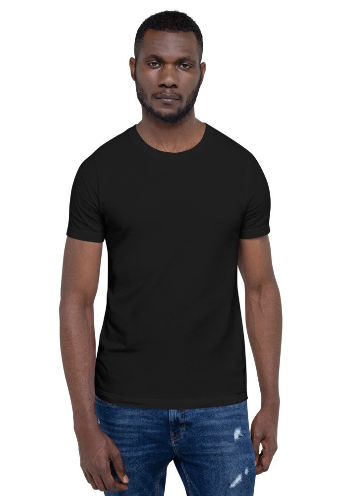 Camiseta unisex personalizada (prenda o soporte en blanco, sin diseño)