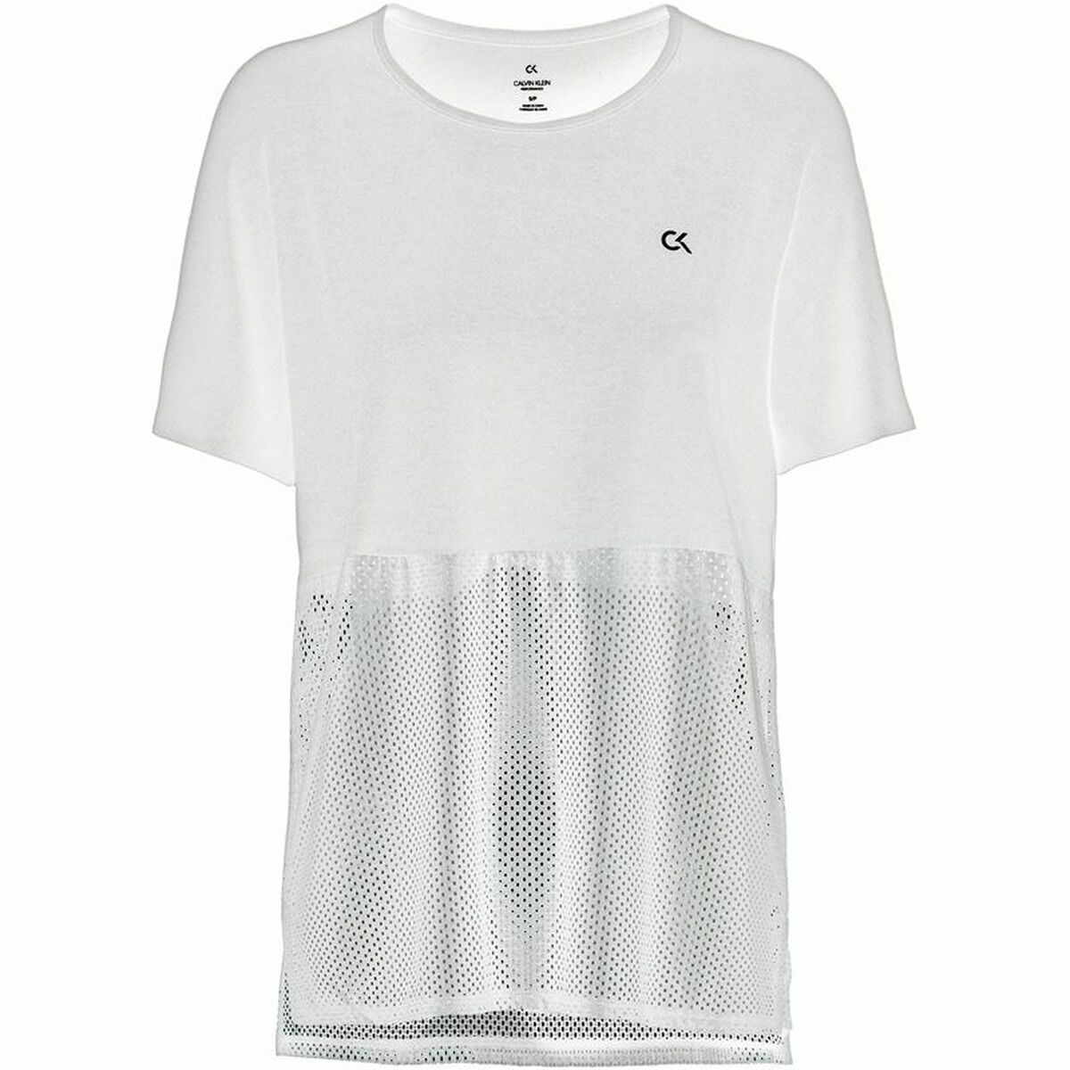 Camiseta de Manga Corta Mujer Calvin Klein Tank Blanco - 2