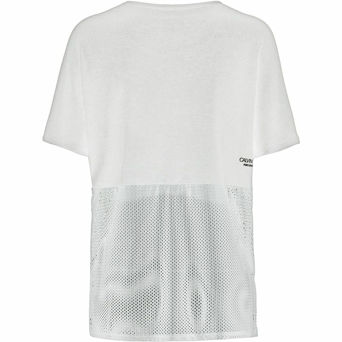 Camiseta de Manga Corta Mujer Calvin Klein Tank Blanco - 3