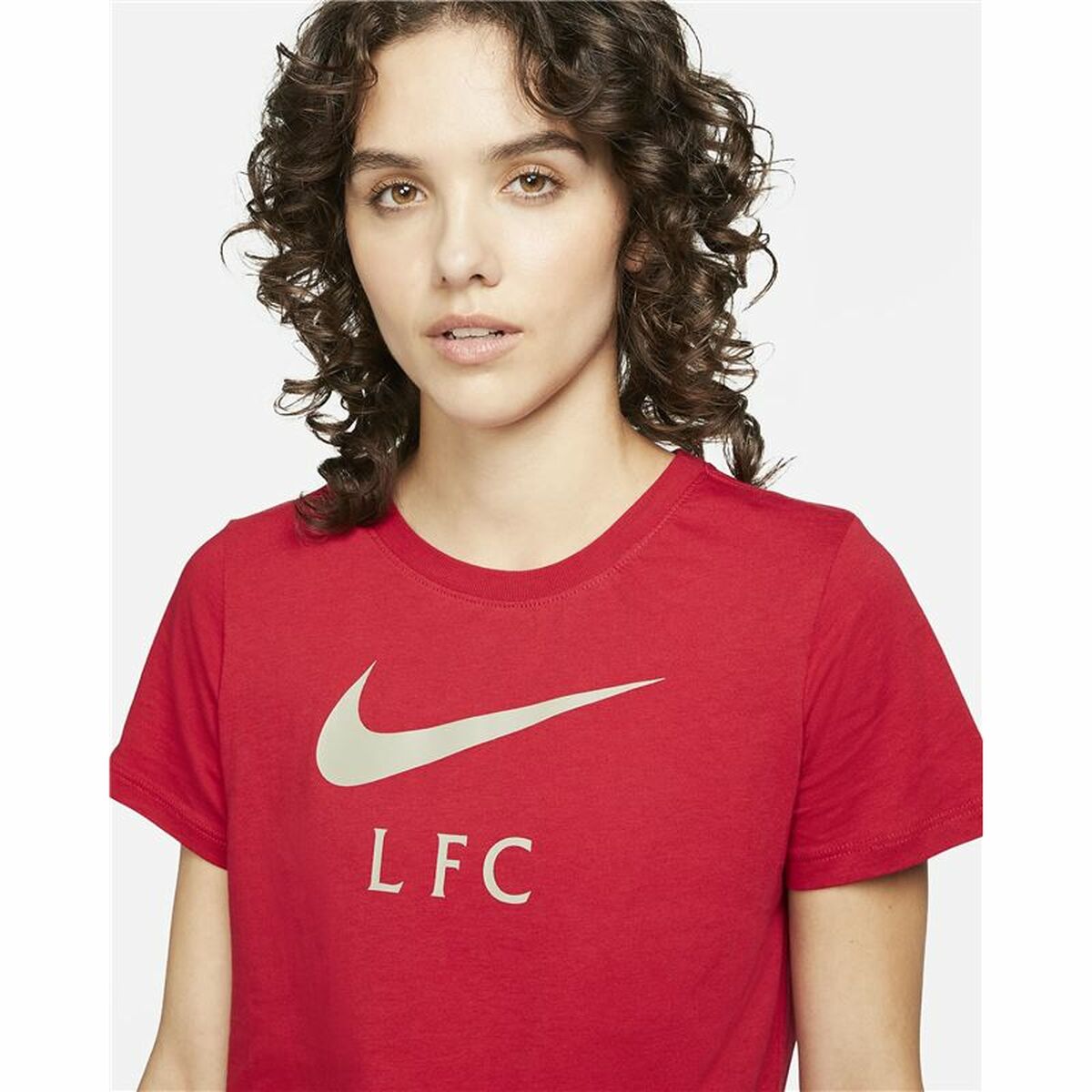 Camiseta de Manga Corta Mujer Nike Liverpool FC Rojo - Vista 3