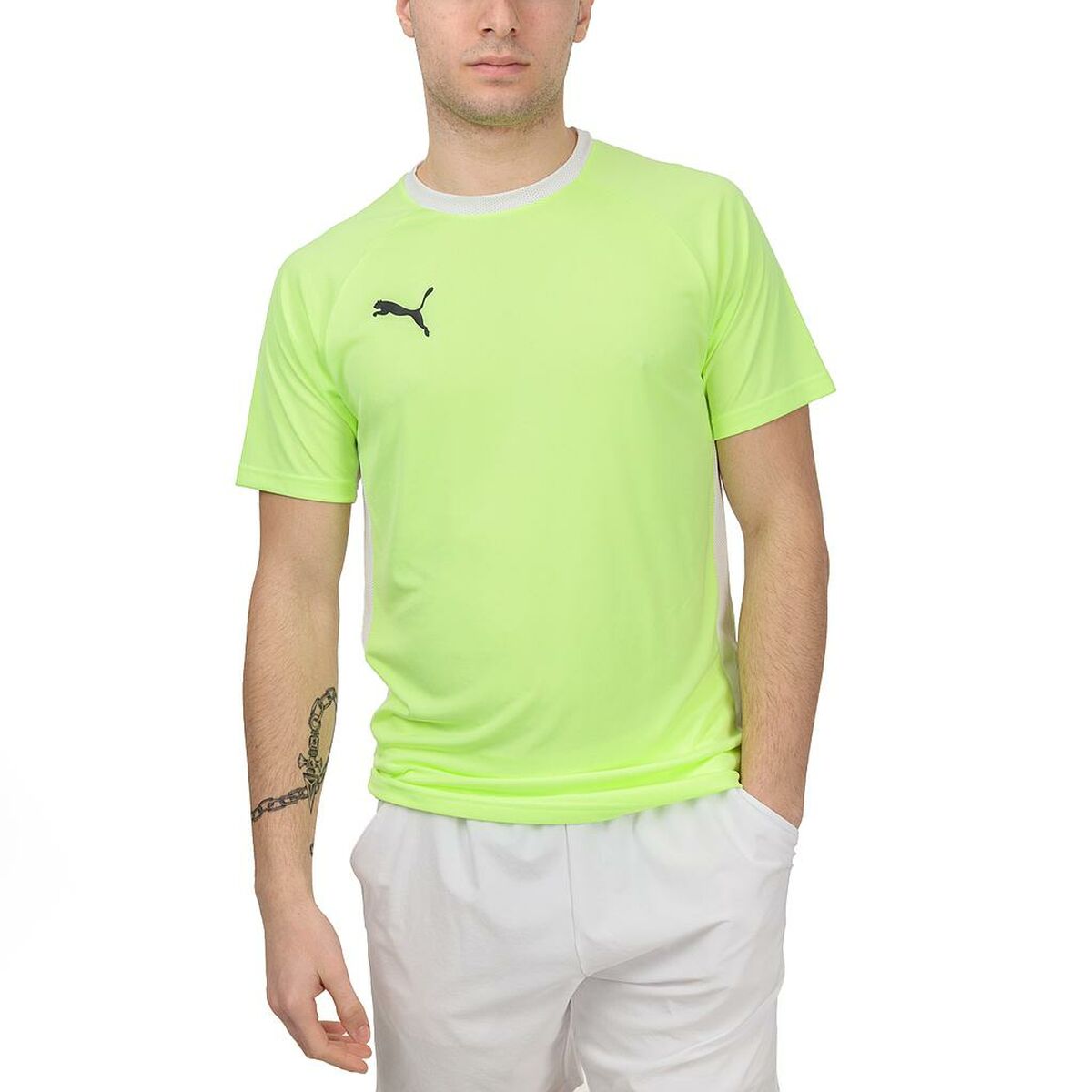 Camiseta Deportiva de Manga Corta TEAM LIGA  Puma  931832 01  Amarillo Pádel - Vista 1