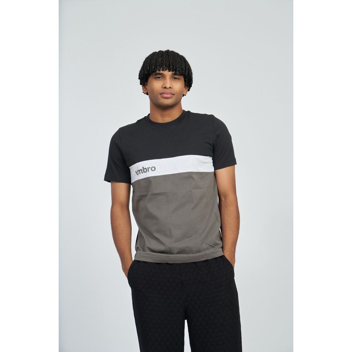 Camiseta Deportiva de Manga Corta Umbro SPORTWEAR 66211U LT8 Negro - Vista 3