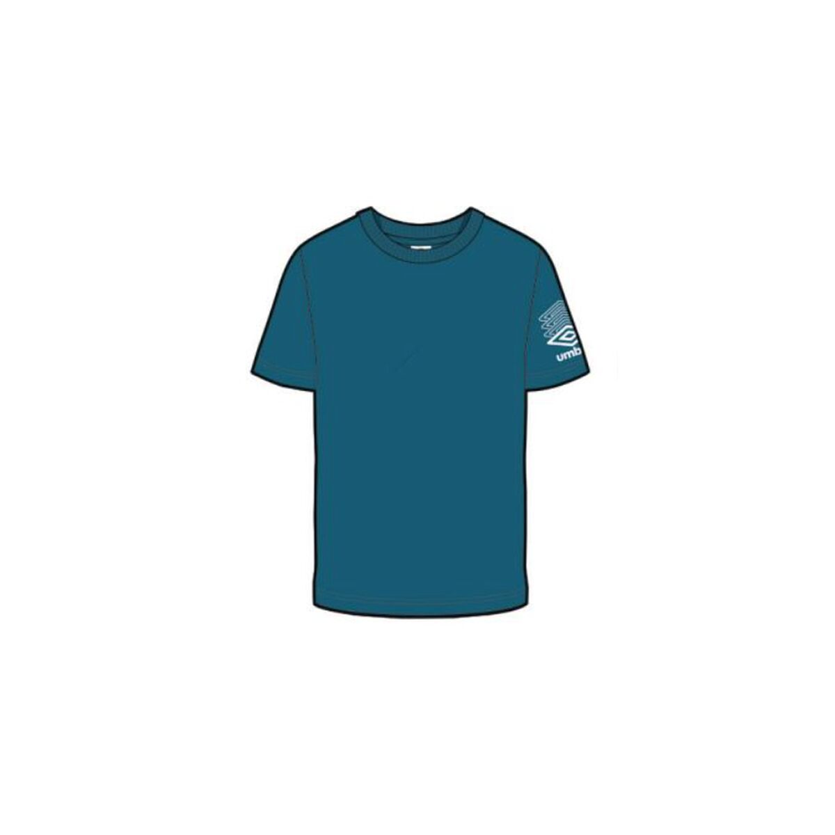 Camiseta Deportiva de Manga Corta Umbro tERRACE 66207U LKB Azul - Vista 3
