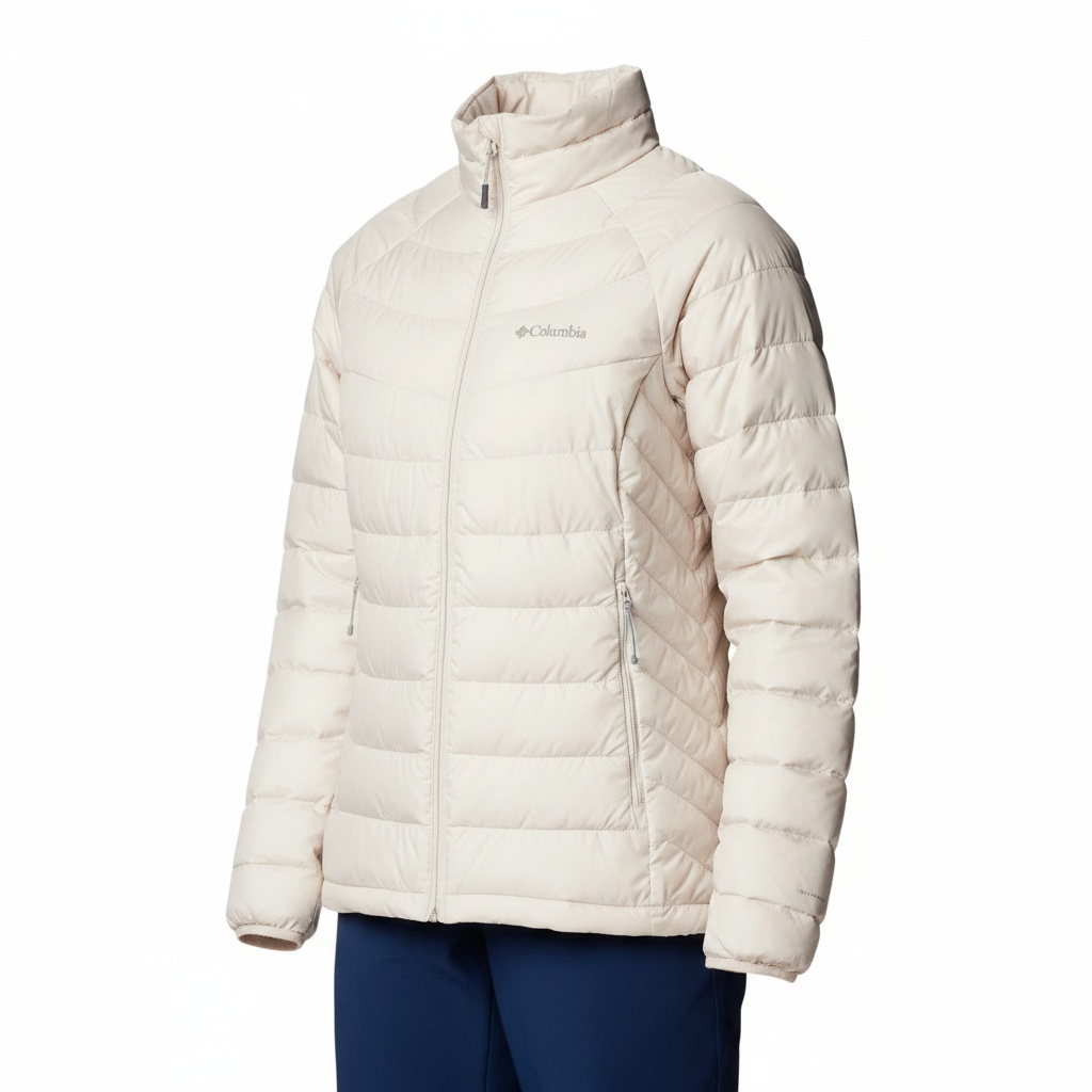 Chaqueta Deportiva para Mujer Columbia Powder Lite™ II Full Zip Blanco - 5