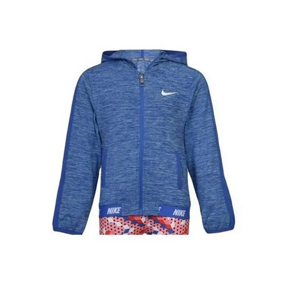Sudadera con Capucha Niña Nike  937-B8Y  Azul - Vista 1