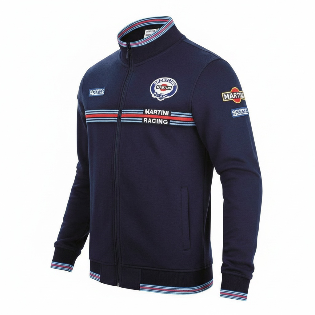 Sudadera con Capucha Sparco S01278MRBM5XXL Azul XXL - 3
