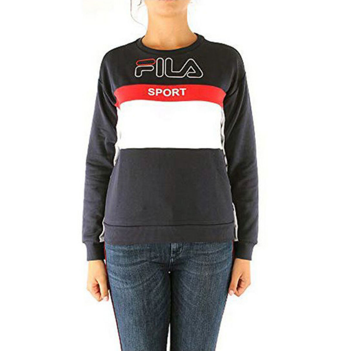 Sudadera sin Capucha Mujer Fila 682853 - Vista 1